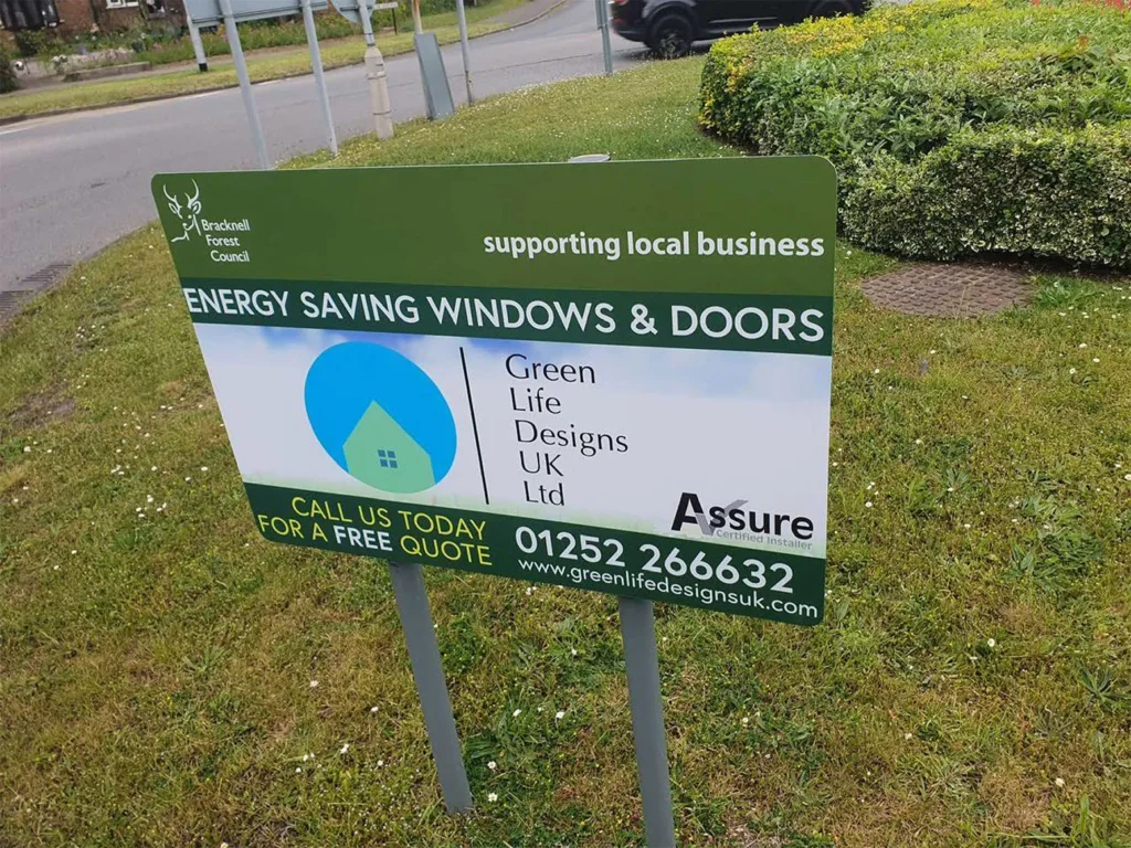 GreenLife Designs Signboard